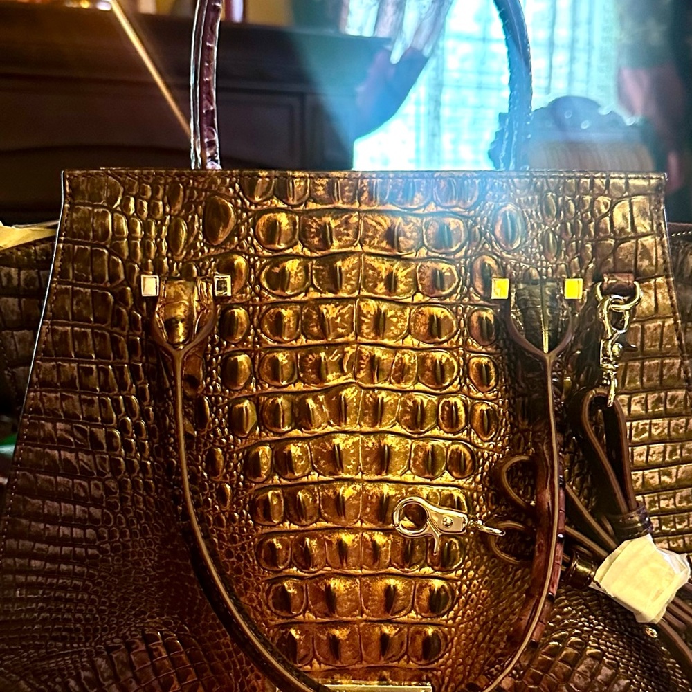 Brahmin leather handbag